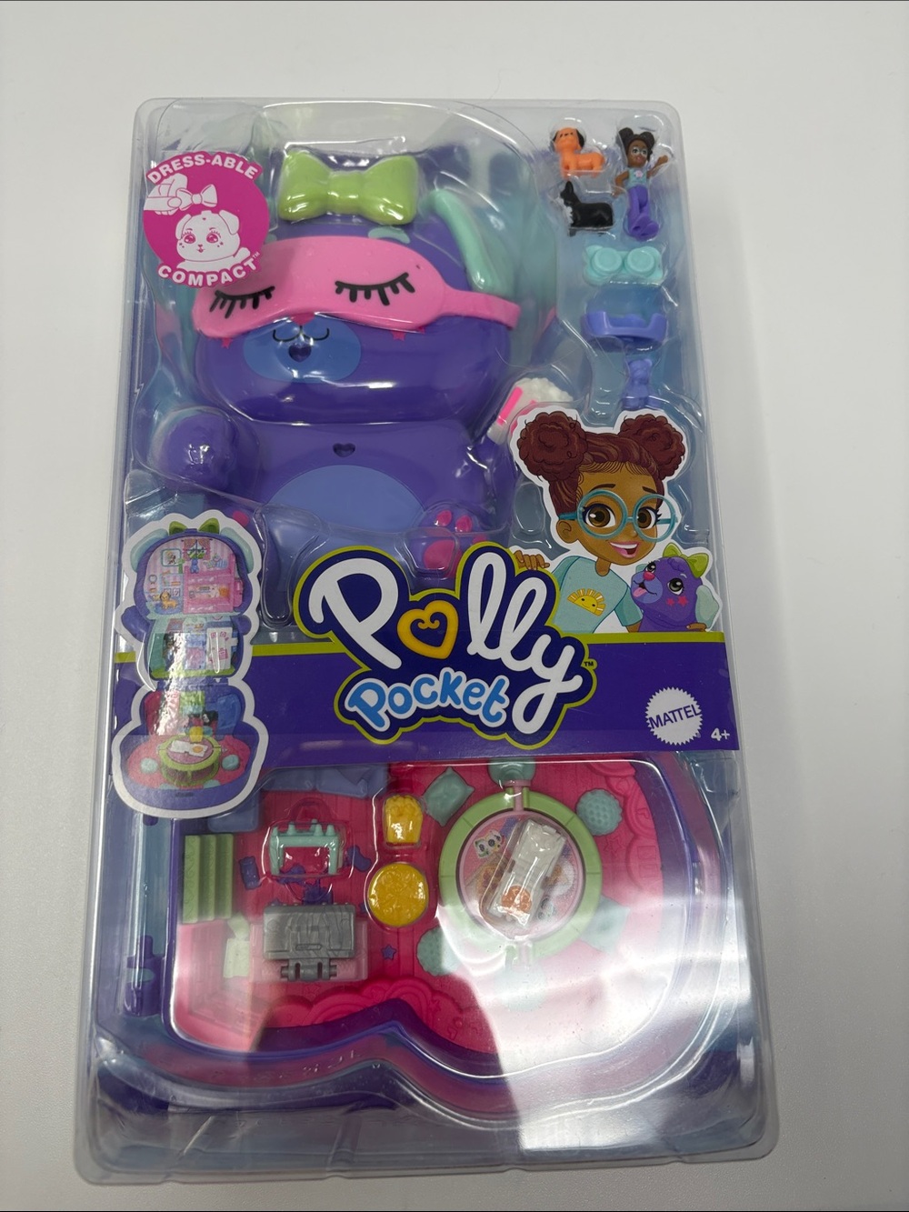 Polly Pocket Kids Dress-Up Compact Playset - Purple & Pink
